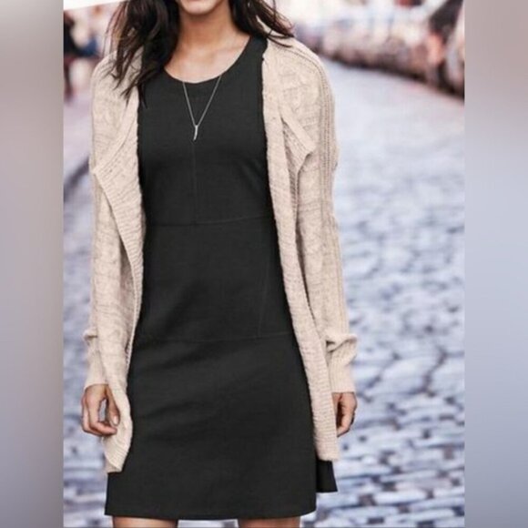 Athleta En Route ponte Black dress - Picture 1 of 7